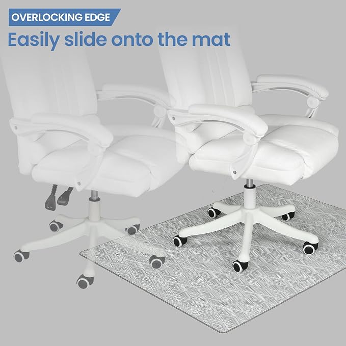 Chair Mat for Hardwood & Tile Floor, Anti Slip, Floor Protector for Home Office - Image 5