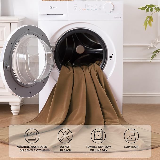 QiyI Waterproof Blanket for Bed King Size, Washable Reversible Bed Cover - Image 6