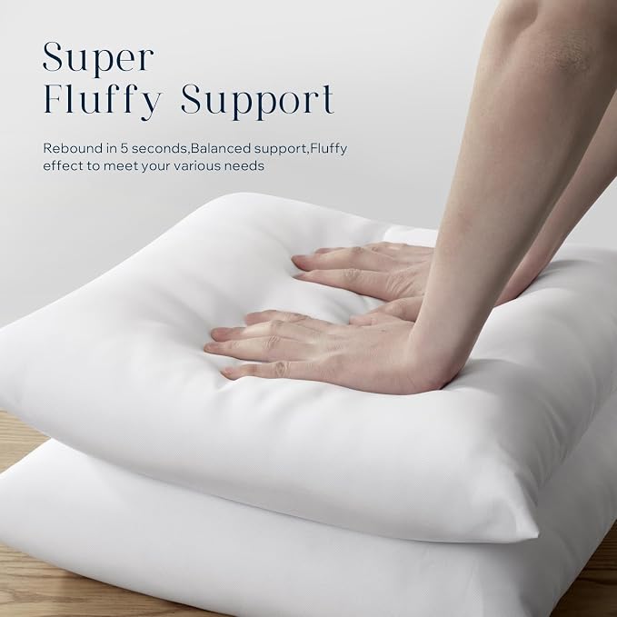 Phantoscope Pack of 2 Premium Outdoor Pillow Inserts, Dual Usage Waterproof - Image 3