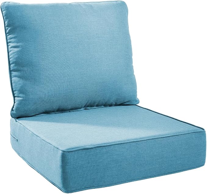 6" Thick Outdoor Chair Cushions by PLANNTONNEO