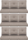 9-Piece Outdoor Patio Cushion Set by Pugire
