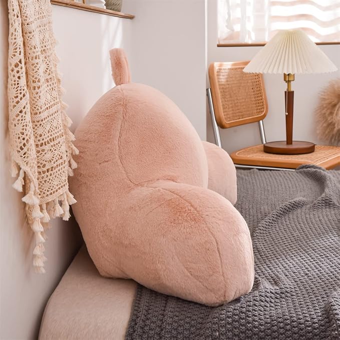 Holawakaka Reading Pillow for Sitting up in Bed Sofa Kids Teens, Backrest Pillow - Image 3