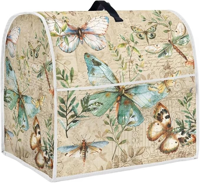 Butterfly Mixer Covers for Stand Mixers 4.5-5 Quart Vintage Stand Mixer Cover by HUISEFOR
