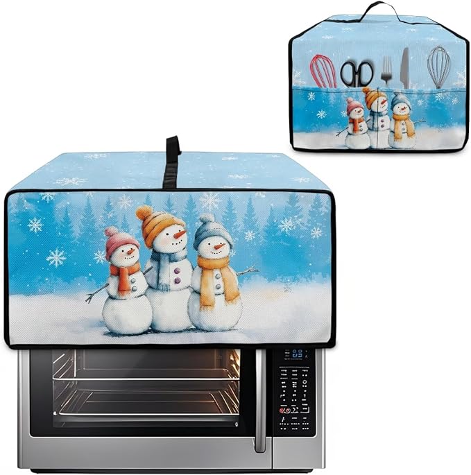 Christmas Air Fryer Toaster Oven Dust Cover Protective Convection Oven Cover - Image 2