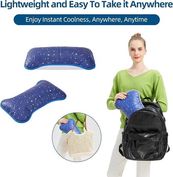 Small Cooling Gel Pillow, Kids Pillow 15" x 7", Cool Pillows - Image 8