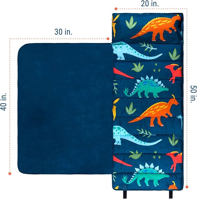 Wildkin Kids Microfiber Nap Mat – Soft Sleep Mat - Image 5