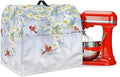 Cardinal Bird with Flower Mixer Dust Covers 4.5-5 Quart Stand Mixer Covers by Unknown