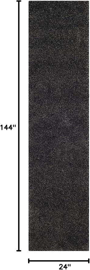 SAFAVIEH Milan Shag Collection Runner Rug - Image 2