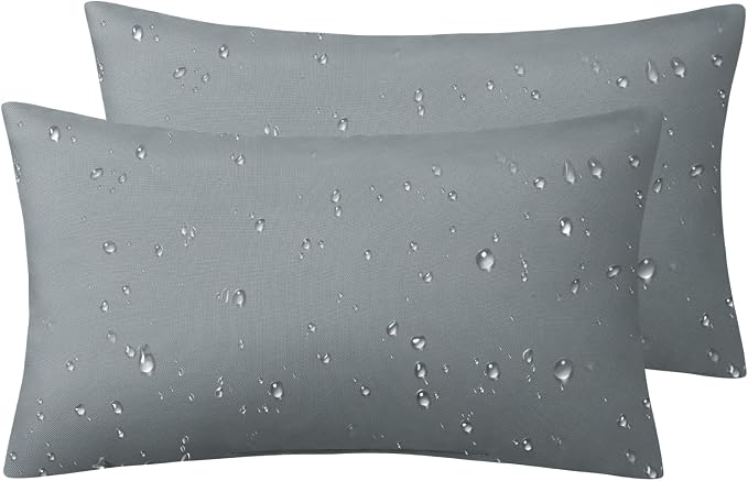 Phantoscope Pack of 2 Premium Dual Usage Outdoor Pillow Inserts, Waterproof by Phantoscope