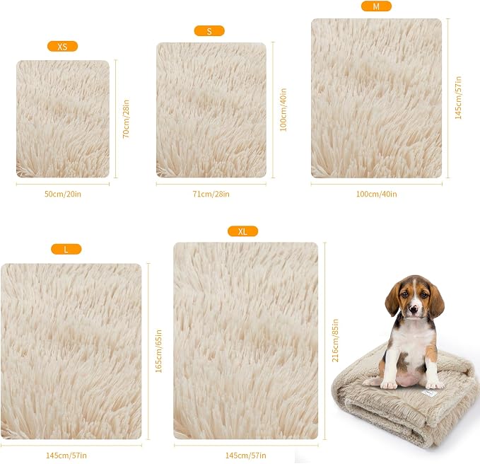 Long Faux Fur Calming Pet Blankets - Image 4