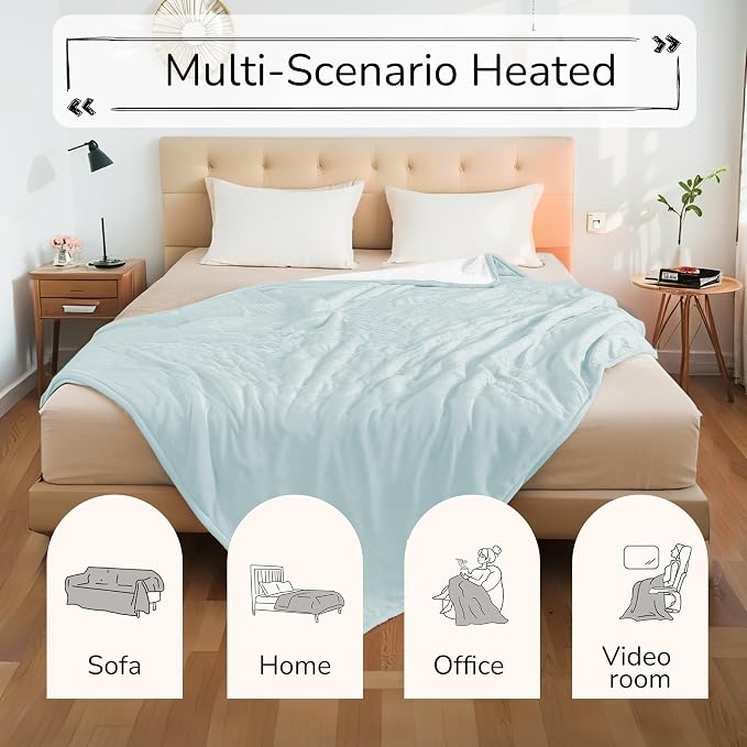 Electric Heated Blanket King Size 90"x100" - Image 6