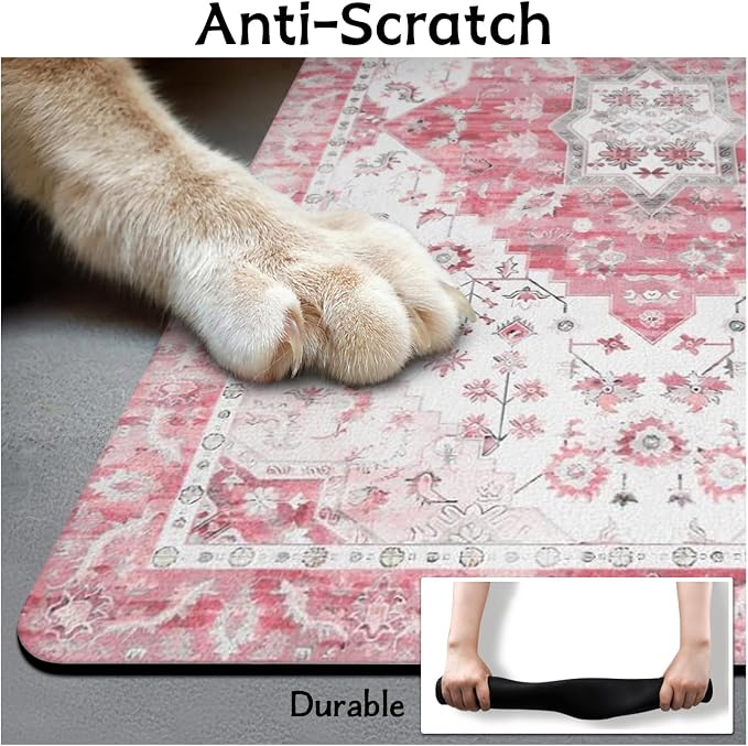 Pet Food Mats for Floor, Absorbent Dog Mat for Food and Water Dispenser Mat - Image 6