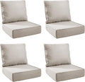 Outdoor Cushion Set for Furniture Patio Furniture, UV Resistant, Water Resistant by PLANNTONNEO