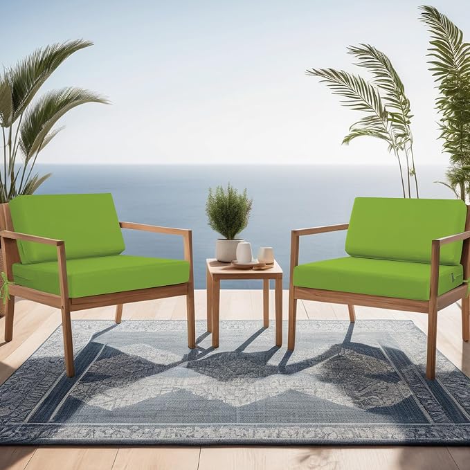 idee-home Outdoor Cushions for Patio Furniture, Outdoor Seat Cushion, - Image 4