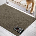 GORILLA GRIP SOAKSTOPPER Dog Door Mat, 36x24 Machine Washable Rug Absorbent by GorillaGrip