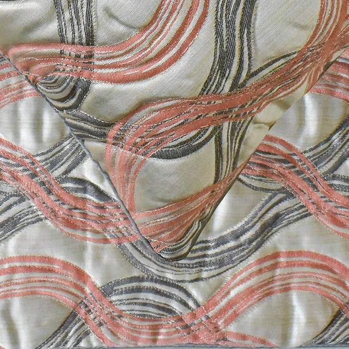 The HomeCentric King/Queen/Twin Orange Designer Twin 53"x18" Bed Runner - Image 3
