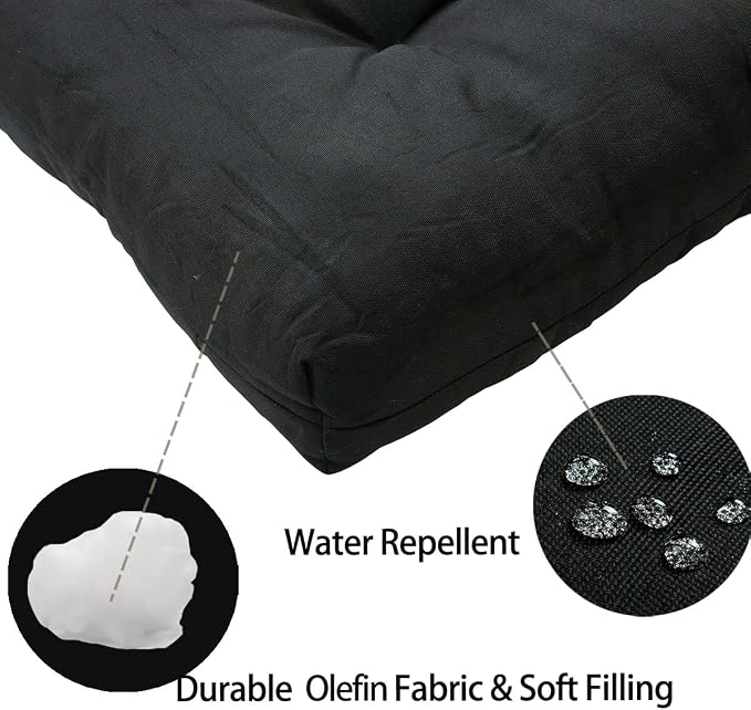 FUNHOME Outdoor Bench Cushion 48 x18 inch - Image 3