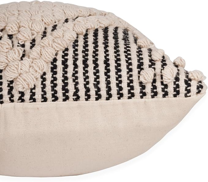 REDEARTH · Boho Textured Throw Pillow Cushion Covers- Lumbar Woven Tufted - Image 6