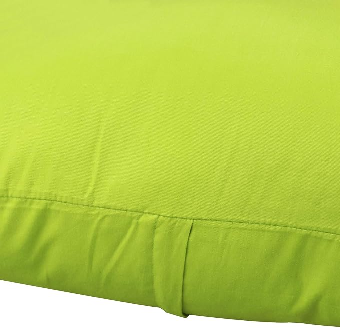 4-Pack 100% Cotton Comfortable Solid Decorative Throw Pillow Case, Thmyo Square - Image 9