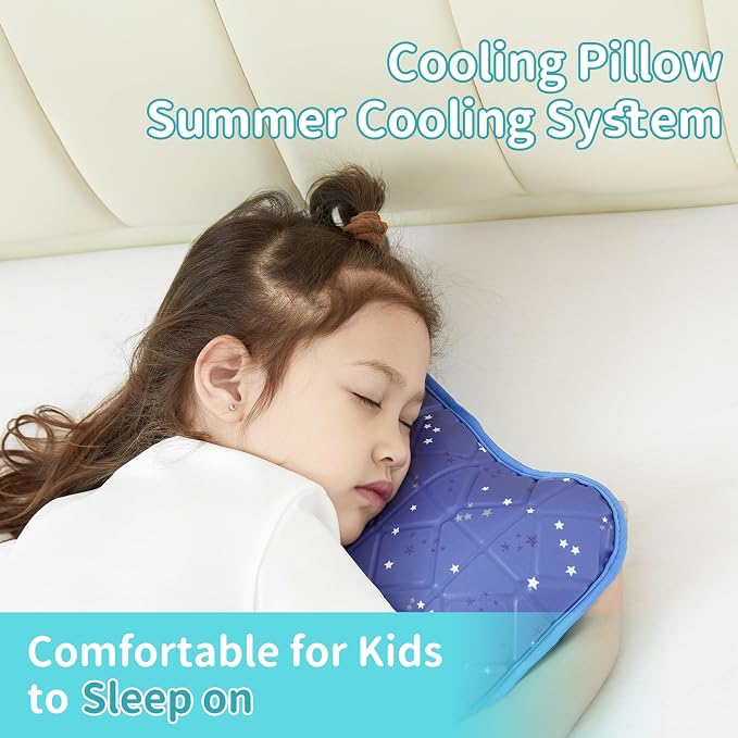 Small Cooling Gel Pillow, Kids Pillow 15" x 7", Cool Pillows - Image 2