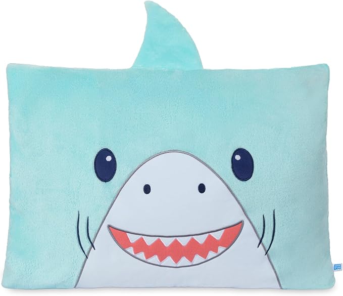 Saint Eve Kids Pillow Pals Fuzzy Pillow Case, Cute Animal Friends Soft Pillow by SaintEveKids