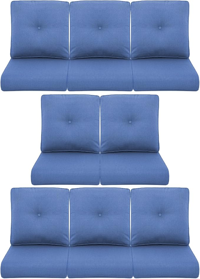 8-Piece Outdoor Patio Cushion Set by Pugire