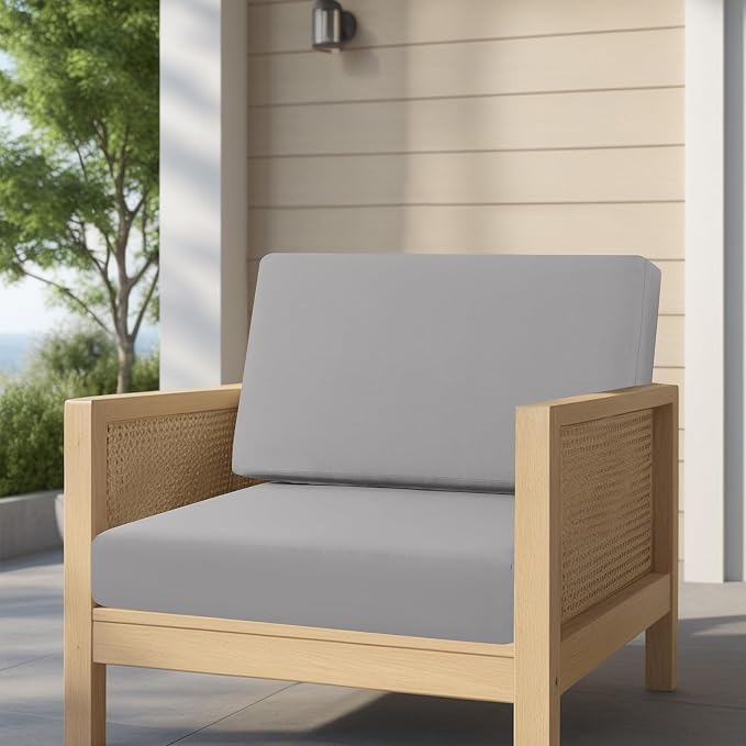 idee-home Outdoor Cushions for Patio Furniture, Outdoor Seat Cushion, - Image 2