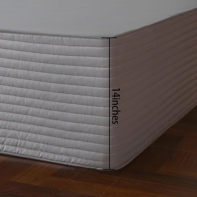 King Bed Skirt-Box Spring Cover - Image 3