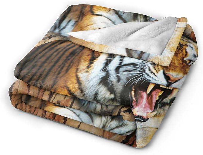 Tiger Throw Blanket - Image 4