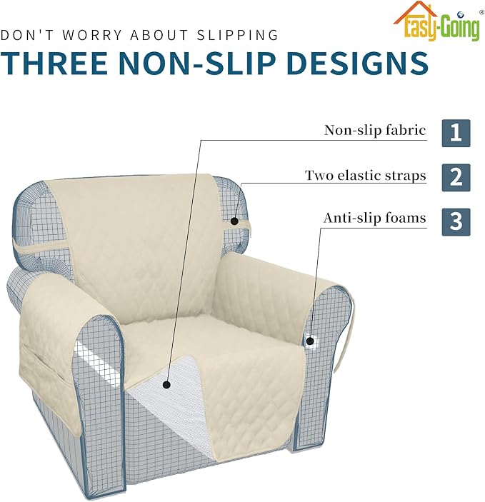 Easy-Going Sofa Slipcover Waterproof Sofa Cover Couch Cover - Image 4
