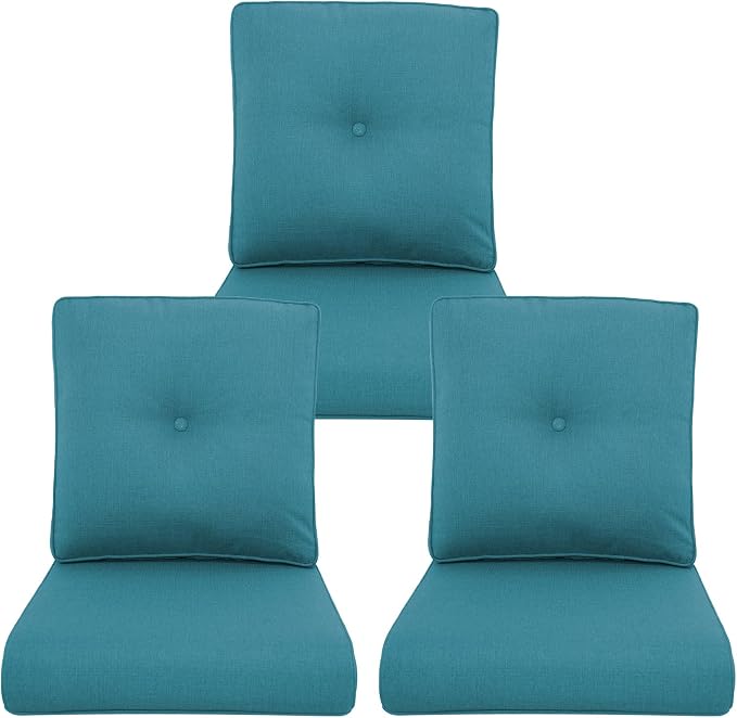 Outdoor Chair Cushions 3 Packs by Pugire