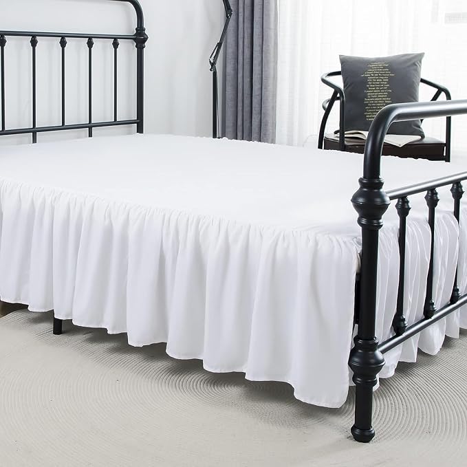Bed Skirt Full Size Ruffled Bed Skirts - Image 6
