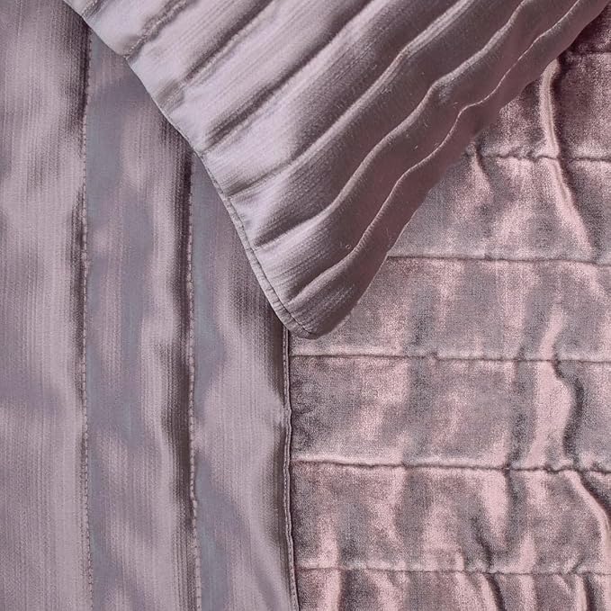 The HomeCentric King/Queen/Twin Purple Luxury King 90"x18" Bed Runner - Image 3