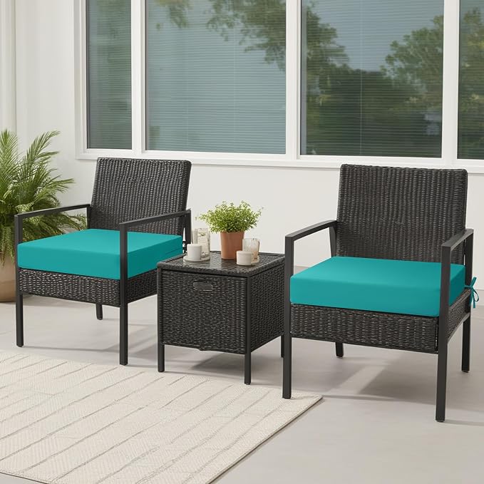 idee-home Outdoor Cushions for Patio Furniture, Outdoor Seat Cushion, - Image 3