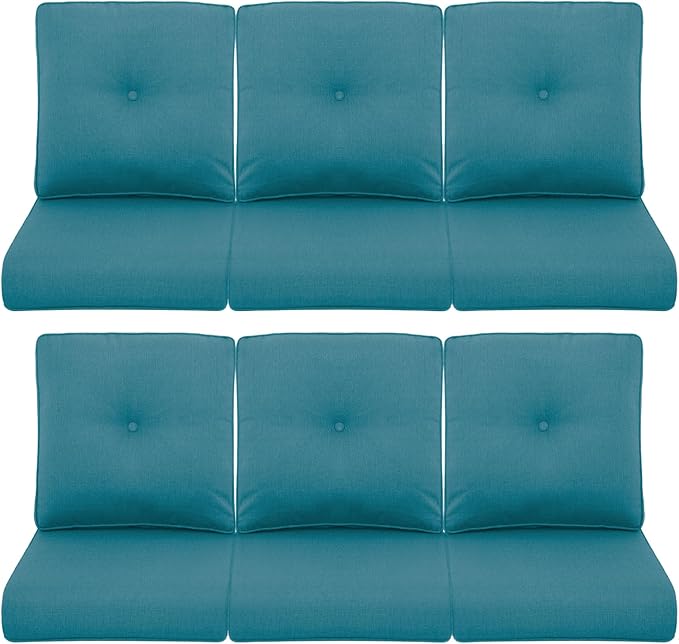 Patio Chair Cushions 6 Packs by Pugire