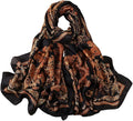 Fashion Scarves Scarf 100% Silk Feeling Scarf Silk Like Scarves Long by Myneiyi