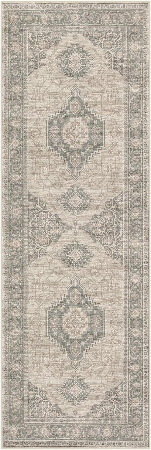 Lahome Oriental Kitchen Runner Rug Non Slip, 2x5 Washable Hallway Runner - Image 7