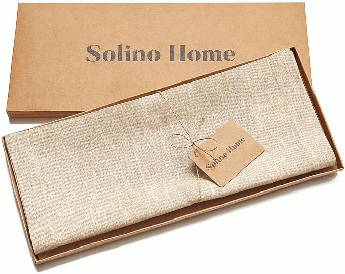 Solino Home Linen Table Runner 72 Inches Long - Image 5