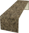 Forest Tree Bark Table Runner, Retro Camo Rustic Country Old Trunk Wood Table by Unknown