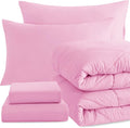 NTBAY Twin Comforter Set with Sheets, 5 Pieces Soft and Breathable Twin Bedding by NTBAY