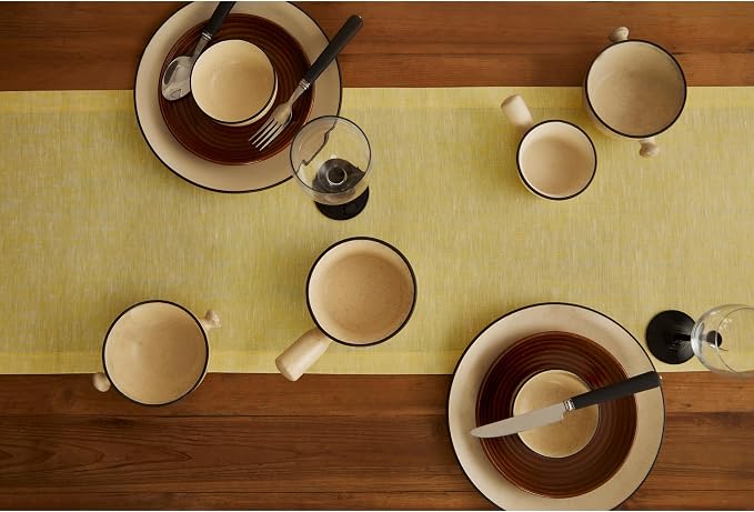 Solino Home Linen Short Table Runner 48 Inches - Image 3