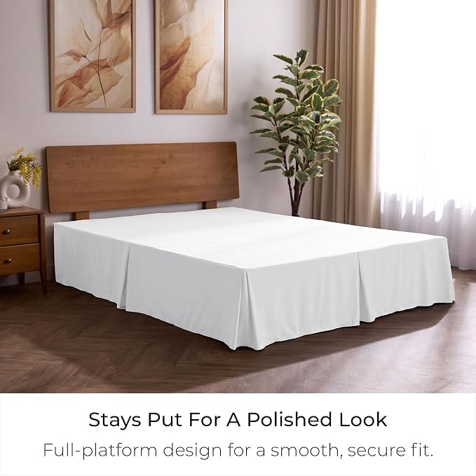 Mellanni Bed Skirt Twin XL Size - Image 7