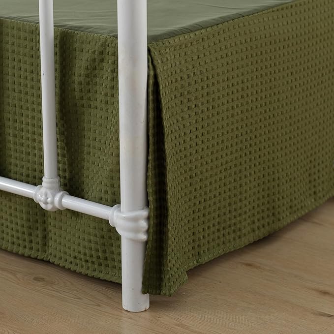 Full Bed Skirt - Full Size Bed Skirt 14 Inch Drop by xuandian