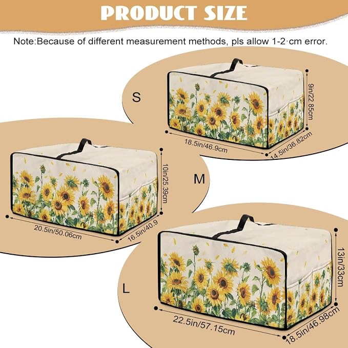 Convection Oven Cover with Storage Pockets, Dust-Proof Small Appliance Protector - Image 6