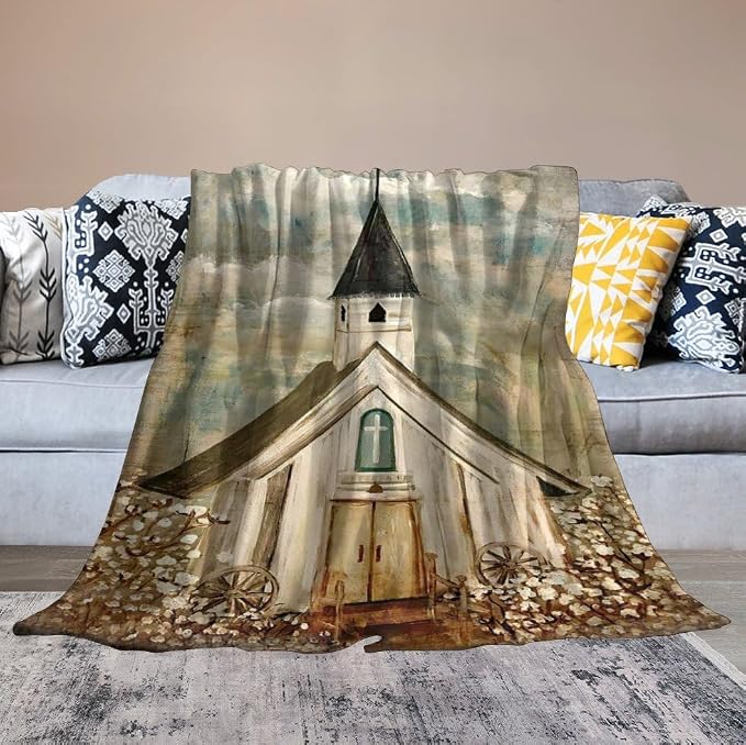 Christian Church Blanket Religious Gifts - Image 2