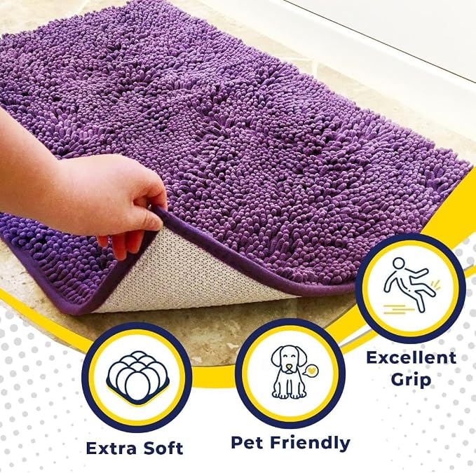 Muddy Mat® AS-SEEN-ON-TV Highly Absorbent Microfiber Door Mat and Pet Rug - Image 2