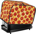 Novelty Food Pepperoni Pizza 2 Slice Toaster Cover, Waterproof Toaster Dust by Unknown