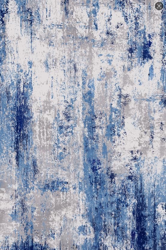 Ciicool Abstract Area Rug Indoor, 3x5 Washable Entryway Rug, Modern Soft Throw - Image 8