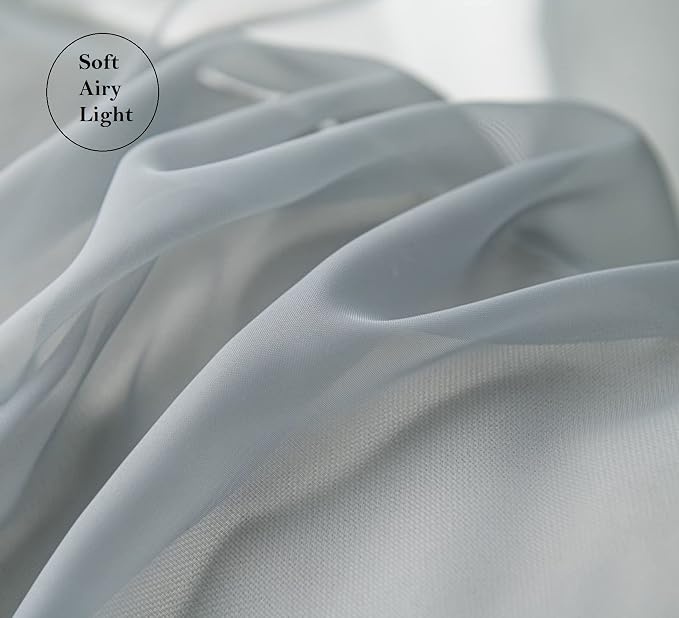 PI Sheer Curtains 63 inches Length - Image 2