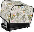 Vintage Flower Wild Herb Floral 4 Slice Toaster Cover, Waterproof Toaster Dust by Unknown